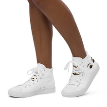 Load image into Gallery viewer, Look At Me Women’s high top canvas shoes