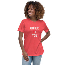 Load image into Gallery viewer, Allergy Season Women's Relaxed T-Shirt
