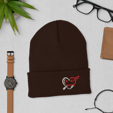Load image into Gallery viewer, Heartbreak Cuffed Beanie (II)

