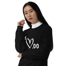 Load image into Gallery viewer, Heart for Sale Unisex French Terry Sweatshirt
