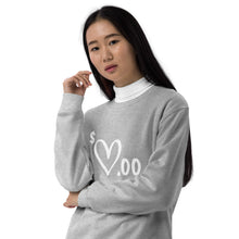 Load image into Gallery viewer, Heart for Sale Unisex French Terry Sweatshirt
