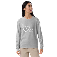 Load image into Gallery viewer, Heart for Sale Unisex French Terry Sweatshirt
