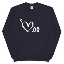 Load image into Gallery viewer, Heart for Sale Unisex French Terry Sweatshirt
