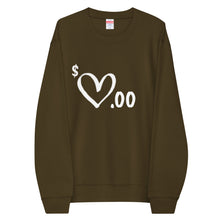 Load image into Gallery viewer, Heart for Sale Unisex French Terry Sweatshirt
