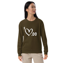Load image into Gallery viewer, Heart for Sale Unisex French Terry Sweatshirt
