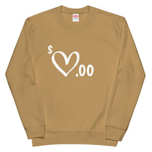 Load image into Gallery viewer, Heart for Sale Unisex French Terry Sweatshirt
