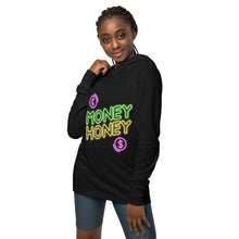 Load image into Gallery viewer, MONEY HONEY Hooded long-sleeve tee
