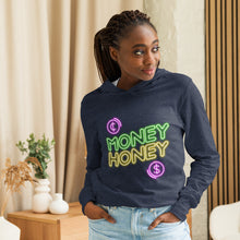 Load image into Gallery viewer, MONEY HONEY Hooded long-sleeve tee
