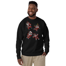 Load image into Gallery viewer, Silly Santa Unisex Premium Sweatshirt
