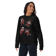 Load image into Gallery viewer, Silly Santa Unisex Premium Sweatshirt

