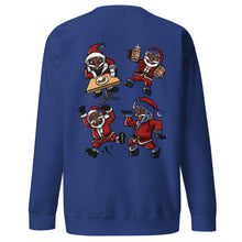 Load image into Gallery viewer, Silly Santa Unisex Premium Sweatshirt
