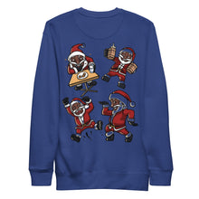 Load image into Gallery viewer, Silly Santa Unisex Premium Sweatshirt
