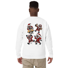 Load image into Gallery viewer, Silly Santa Unisex Premium Sweatshirt
