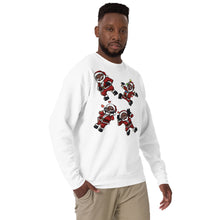Load image into Gallery viewer, Silly Santa Unisex Premium Sweatshirt
