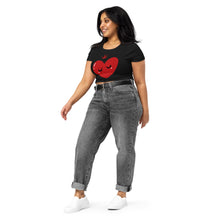 Load image into Gallery viewer, Queen Of Hearts Women’s Crop Tee
