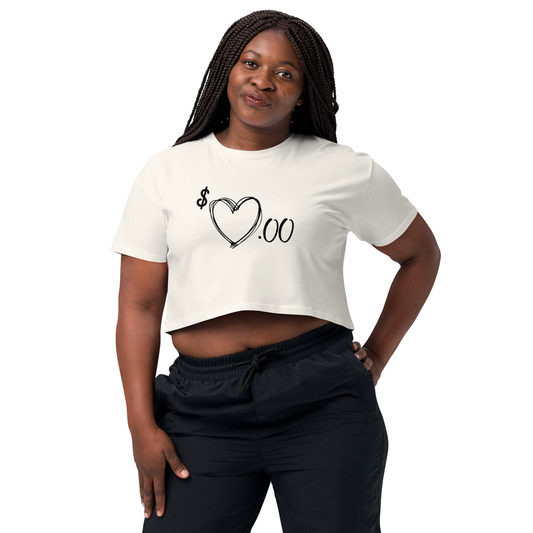 Heart 4 Sale Women’s crop top