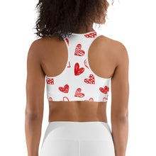 Load image into Gallery viewer, Hearts Sports bra
