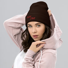 Load image into Gallery viewer, F Love Cuffed Beanie
