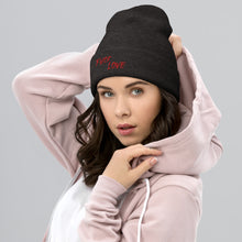 Load image into Gallery viewer, F Love Cuffed Beanie
