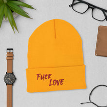 Load image into Gallery viewer, F Love Cuffed Beanie
