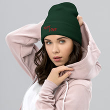 Load image into Gallery viewer, F Love Cuffed Beanie
