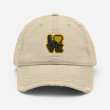 Load image into Gallery viewer, Honey Love Distressed Dad Hat
