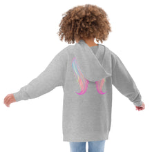Load image into Gallery viewer, Flower Unicorn Youth Girls&#39; fleece hoodie
