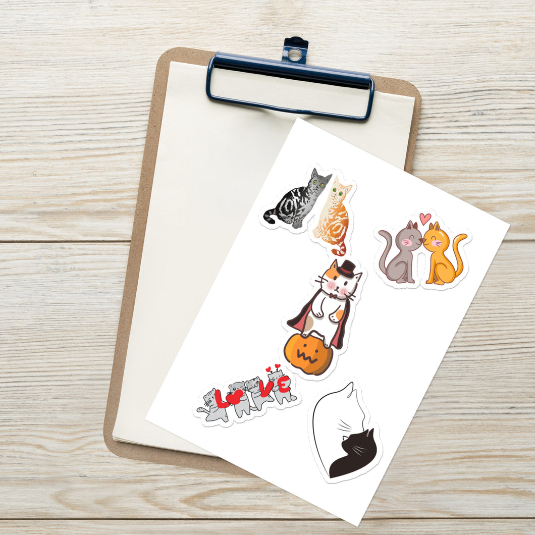 Cats Sticker sheet