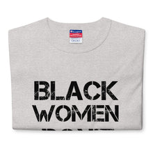 Load image into Gallery viewer, Black Women Don&#39;t Cheat Men&#39;s Champion T-Shirt
