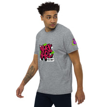 Load image into Gallery viewer, Work Hard, Play Hard Men&#39;s fitted straight cut t-shirt
