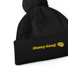 Load image into Gallery viewer, Honey Gang Pom pom beanie
