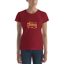 Load image into Gallery viewer, Honey Women&#39;s short sleeve t-shirt

