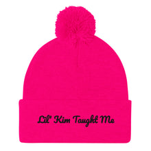 Load image into Gallery viewer, Lil&#39; Kim Taught Me Pom-Pom Beanie
