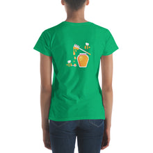 Load image into Gallery viewer, Honey Women&#39;s short sleeve t-shirt
