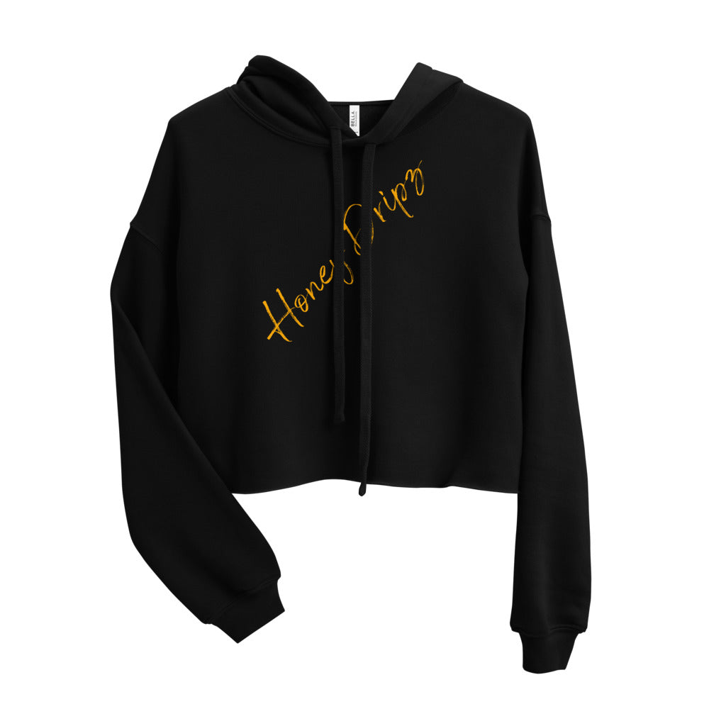 Honey Drips Crop Hoodie