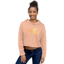 Load image into Gallery viewer, HONEY MOON Crop Hoodie
