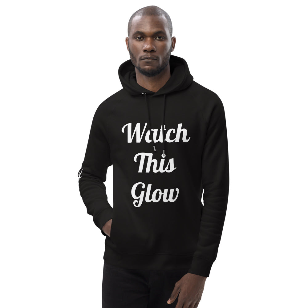 Watch This Glow Unisex pullover hoodie