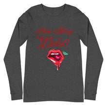 Load image into Gallery viewer, How Many Licks Unisex Long Sleeve Tee
