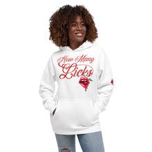 Load image into Gallery viewer, How Many Licks Unisex Hoodie

