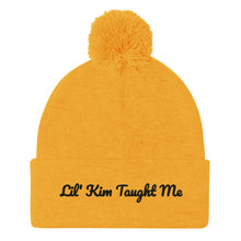 Load image into Gallery viewer, Lil&#39; Kim Taught Me Pom-Pom Beanie
