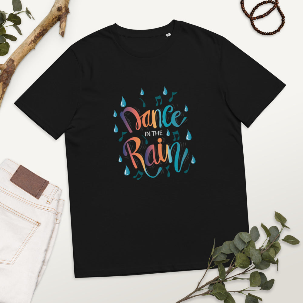 Rain Dance Unisex organic cotton t-shirt