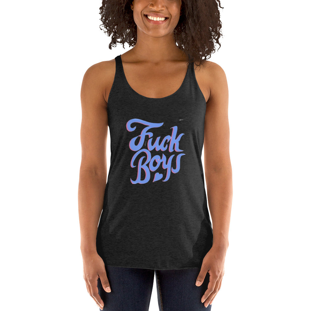 F Boys Women's Racerback Tank