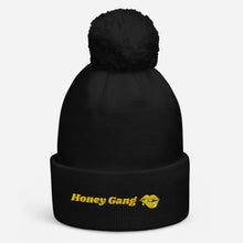 Load image into Gallery viewer, Honey Gang Pom pom beanie
