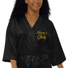 Load image into Gallery viewer, Honey&#39;s Only Satin robe
