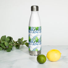 Load image into Gallery viewer, Lime Splash Stainless Steel Water Bottle
