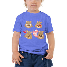 Load image into Gallery viewer, Teddy Love Toddler Short Sleeve Tee
