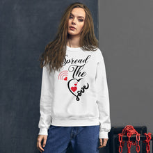 Load image into Gallery viewer, Spread The Love Unisex Sweatshirt
