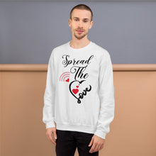 Load image into Gallery viewer, Spread The Love Unisex Sweatshirt
