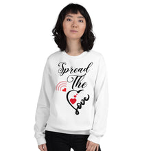 Load image into Gallery viewer, Spread The Love Unisex Sweatshirt
