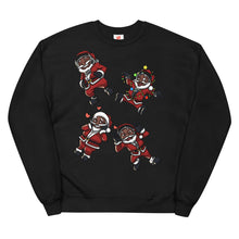 Load image into Gallery viewer, Silly Santa fleece sweatshirt
